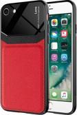 Ceponya iPhone SE 2020 Kılıf ​Deri Görünümlü Emiks Kapak