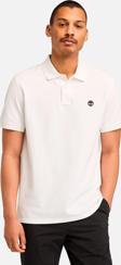 Timberland Mıllers Rıver Pique Short Sleeve Polo Erkek Beyaz Tshirt Tb0a6vdp1001
