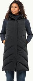 Jack Wolfskin Marıenplatz Vest W Kadin Siyah Yelek 1207461-6350