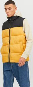 Jack Jones Jjetoby Bodywarmer Collar Sn Erkek Sarı Yelek 12235861-22
