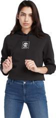 Timberland Small Stack Logo Bb Hoodıe Kadin Siyah Sweatshirt Tb0a6hsn0011