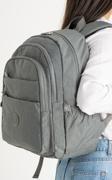 Unisex Okul Çantası Klinkır Kumaş Sırt Çantası Çok Cepli Hafif Yağmur Geçirmez 42*30 Cm 