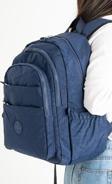 Unisex Okul Çantası Klinkır Kumaş Sırt Çantası Çok Cepli Hafif Yağmur Geçirmez 42*30 Cm 