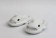 WG500 Köpekbalığı Beyaz Unisex Tam Ortopedik Terlik Shark Slides
