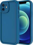 iPhone 12 Uyumlu Kamera Korumalı Çıkıntılı TPU Silikon Kılıf