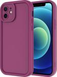 iPhone 12 Uyumlu Kamera Korumalı Çıkıntılı TPU Silikon Kılıf