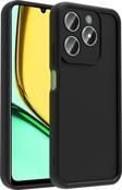 Realme C61 Uyumlu Kamera Korumalı Çıkıntılı TPU Silikon Kılıf