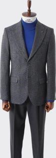 Modern Slim Fit Dar Kesim Yün Erkek Ceket-KAV5063W