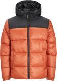 Jack Jones Jjetoby Puffer Hood Sn Erkek Turuncu Mont 12235859-23