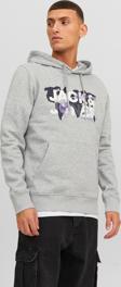 Jack Jones Dust Sweat Hood Sn Erkek Gri Sweatshirt 12240214-05