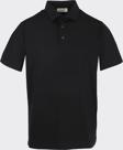 Düğmeli Polo Yaka Kısa Kol Erkek T-Shirt