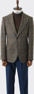 Modern Slim Fit Dar Kesim Yün Erkek Ceket-KAV5063W