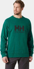 Helly Hansen Hh Logo Crew 2.0 Sweatshırt Erkek Yeşil Sweatshirt Hha.30395-hha.439