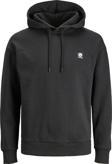 Jack Jones Unseen Backprınt Sweat Hood Erkek Siyah Sweatshirt 12242247-02