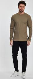 Rodi Erkek Bisiklet Yaka Uzun Kol Sweat T-shirt RD24YE005073