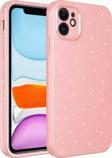 iPhone 12 Uyumlu Kamera Korumalı Simli Parlak Yumuşak Silikon Kılıf