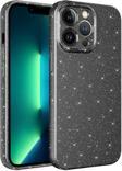 iPhone 13 Pro Max Uyumlu Kamera Korumalı Simli Parlak Yumuşak Silikon Kılıf