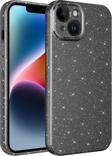 iPhone 14 Uyumlu Kamera Korumalı Simli Parlak Yumuşak Silikon Kılıf