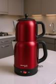 Awox Fresco 2'si 1 Arada Paslanmaz Çelik Çay Makinesi & Su Isıtıcı Kettle