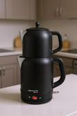 Awox Fresco 2'si 1 Arada Paslanmaz Çelik Çay Makinesi & Su Isıtıcı Kettle