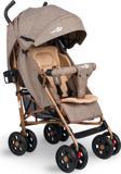Comfymax Tam Yatar Baston Bebek Arabası – Wood Brown