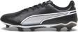 Puma Erkek Futbol Krampon Kıng Match Fg/Ag Black- White 10757001