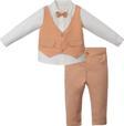 YELEKLİ GÖMLEK PANTOLON TAKIM - NECIXS - NEC241185 - Camel - 0 - 1 Ay0 - 1 Ay - NEC241185--0 - 1 Ay0 - 1 Ay Camel