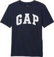 Gap V-Bas Ss Logo Tee Lacivert Erkek Çocuk T-Shirt 708370002