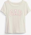Gap Kız Bebek Logo T-Shirt Kırık Beyaz