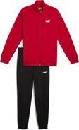 Puma Knitted Suits, Regular, Longsleeve, Stand Up Collar, Regular, Medium, Plain, Side Pocket, Full Zip