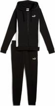 Puma Kadin Siyah Hooded Sweat Suit Eşofman 68507701-Siyah