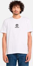Timberland Print Stack Logo Short Sleeve Tee Erkek Beyaz Tshirt Tb0A6Wwt1001