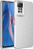Xiaomi Redmi Note 12 Pro 4G Uyumlu Kamera Korumalı Simli Parlak Yumuşak Silikon Kılıf
