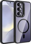 Samsung Galaxy A55 Uyumlu Kamera Standlı Lens Hediyeli Magsafe Wireless Şarj Özellikli Kılıf