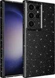 Samsung Galaxy S23 Ultra Uyumlu Kamera Korumalı Simli Parlak Yumuşak Silikon Kılıf