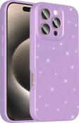 iPhone 16 Pro Max Uyumlu Kamera Korumalı Simli Parlak Yumuşak Silikon Kılıf