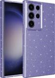 Samsung Galaxy S23 Ultra Uyumlu Kamera Korumalı Simli Parlak Yumuşak Silikon Kılıf