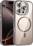 iPhone 16 Pro Uyumlu Kamera Standlı Lens Hediyeli Magsafe Wireless Şarj Özellikli Kılıf