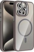 iPhone 14 Pro Max Uyumlu Kamera Standlı Lens Hediyeli Magsafe Wireless Şarj Özellikli Kılıf