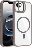 iPhone 16e Uyumlu Kamera Standlı Lens Hediyeli Magsafe Wireless Şarj Özellikli Kılıf