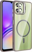 Samsung Galaxy A06 Uyumlu Kamera Standlı Lens Hediyeli Magsafe Wireless Şarj Özellikli Kılıf