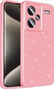 Xiaomi Redmi Note 13 Pro Plus 4G Uyumlu Kamera Korumalı Simli Parlak Yumuşak Silikon Kılıf