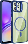 Samsung Galaxy A06 Uyumlu Kamera Standlı Lens Hediyeli Magsafe Wireless Şarj Özellikli Kılıf