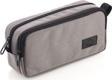 Hedgebag Çift Göz Kalem Kutu Hb 2323-09 Gri 8681506310095