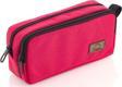Hedgebag Çift Göz Kalem Kutu Hb 2323-03 Kırmızı 8681506310057
