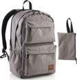 Hedgebag Hb1400-09 Çift Göz Sırt Çantası Gri 8681506310279