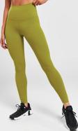 Nike Dri Fit Zenvy Gentle Support High Waisted 7/8 Leggings Kadın Yüksek Bel İç Cepli Spor Tayt Yosun Yeşili