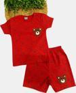 Dinamik Ayıcık Desenli Çocuk Alt Üst 2'Li Takım Yazlık Pijama : Unisex