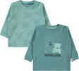 Civil Baby Erkek Bebek 2'li Sweatshirt 6-18 Ay Petrol