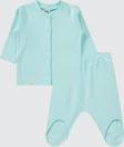 Civil Baby Erkek Bebek Pijama Takımı 1-6 Ay Mint